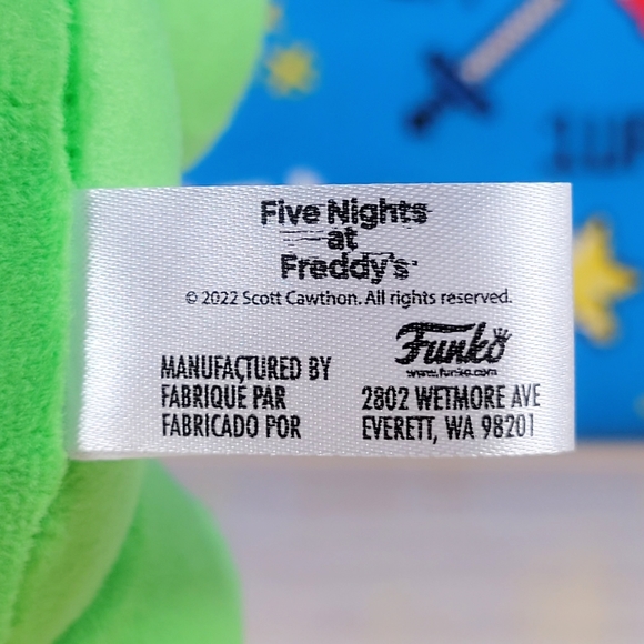 Funko Shamrock Freedy 8" Five Nights At Freddy's Walmart Exclusive Toy Plush NWT - Picture 4 of 6